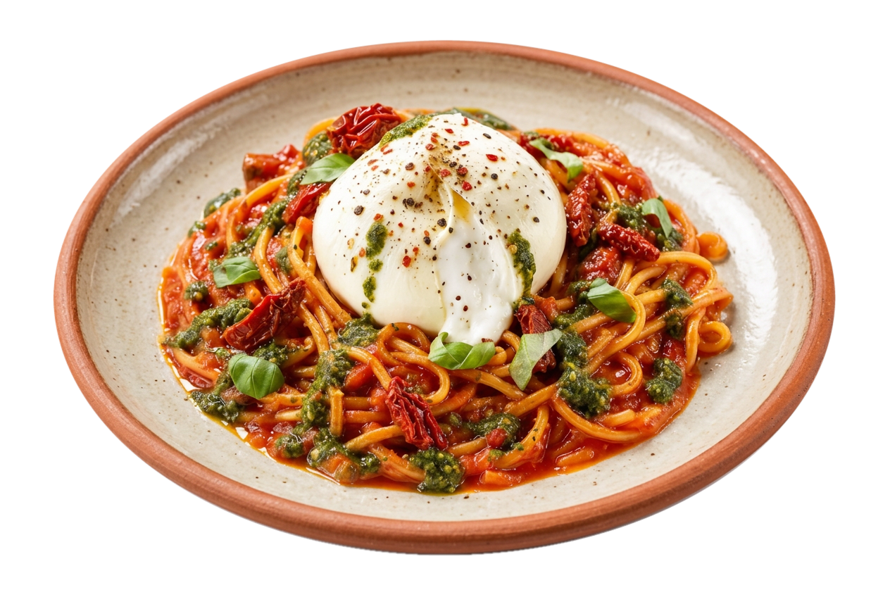 Spaghetti alla Burrata